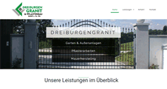 Desktop Screenshot of dreiburgengranit.de